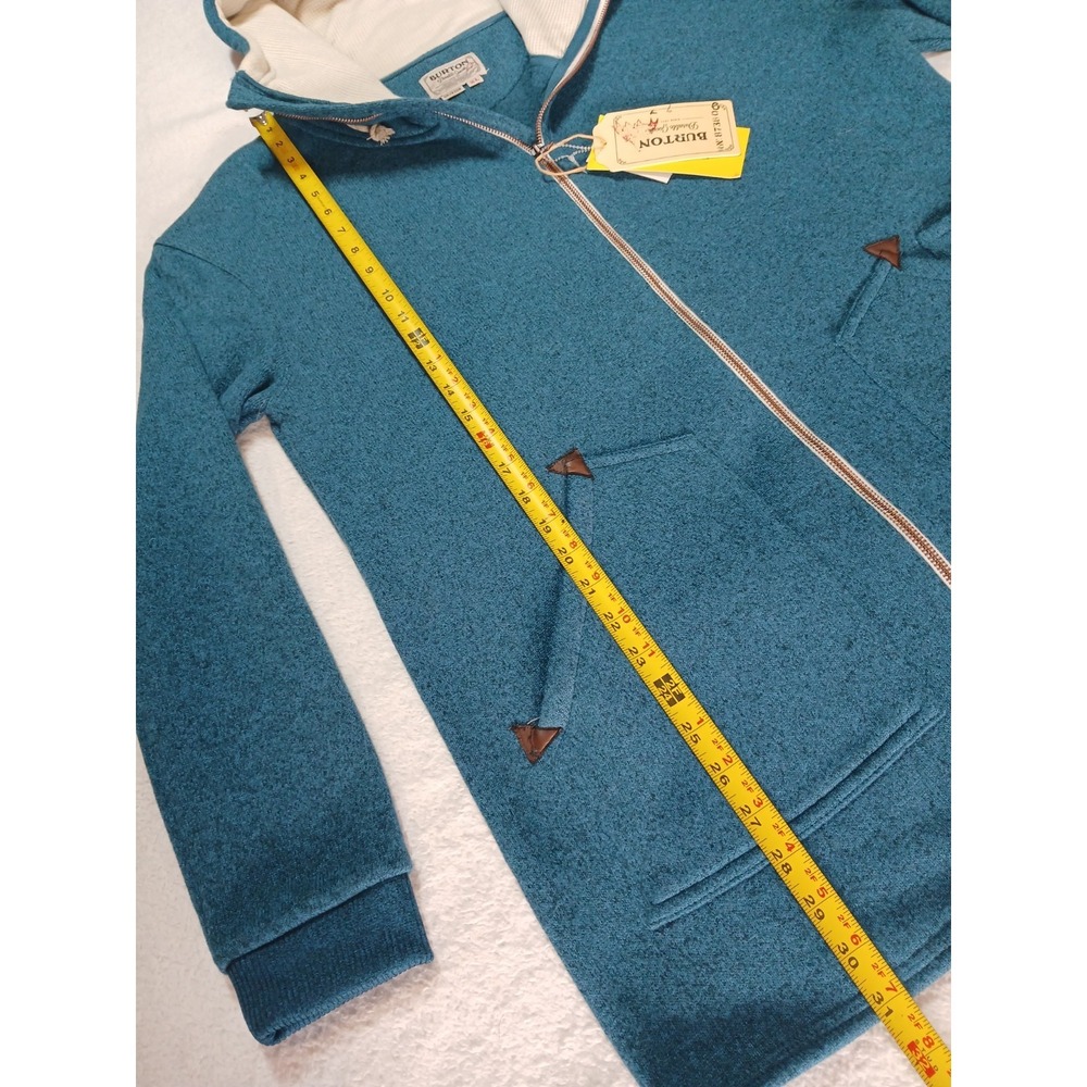 Burton Minxy Full-Zip Fleece Hoodie Jaded Heather Womens Size XL New With Tags - Picture 6 of 9